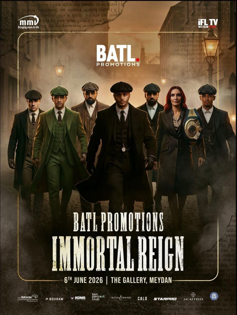 BATL Immortal Reign — 6th June 2026, The Gallery Meydan